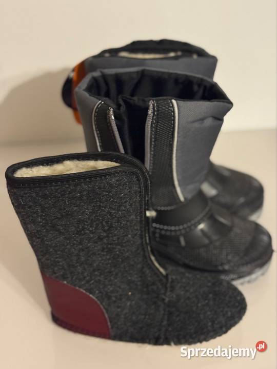Zimowe buty dziecięce ocieplane śniegowce 2627 Pruszków