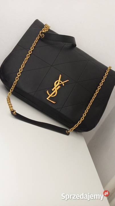 YSL Yves saint Laurent Jamie maxi torebka czarny Stalowa Wola