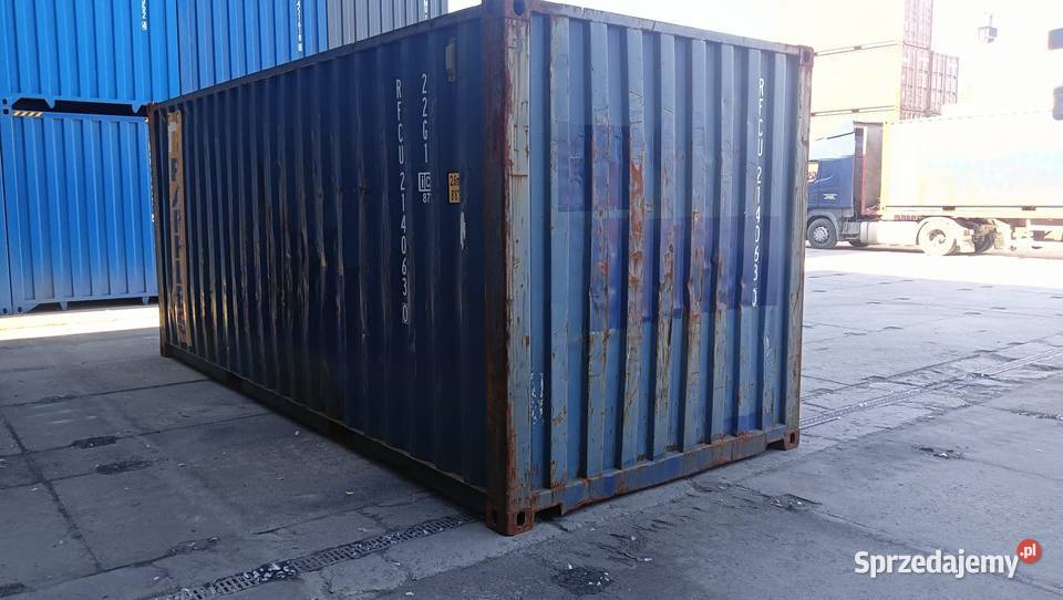 Kontener morski 20 DV 6 metrowy używany sprzedam Kozienice