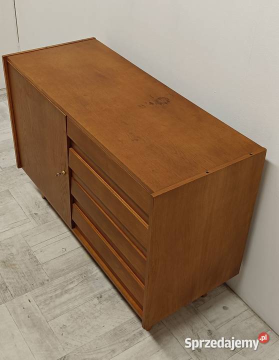 komoda vintage z drzwiami i szufladami design Radomsko sprzedam