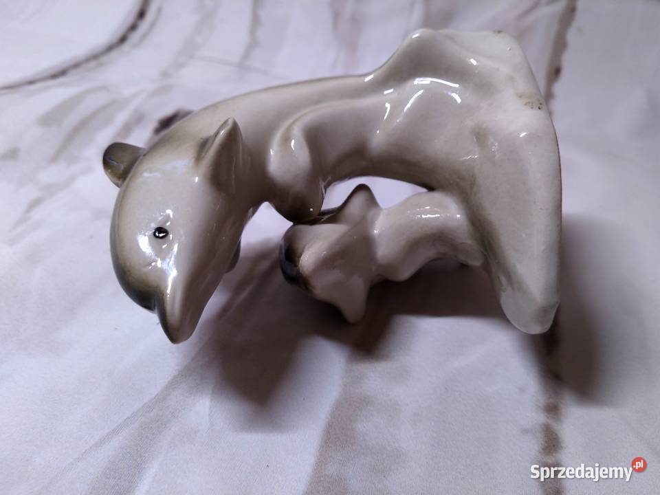 Delfinki z porcelanyozdoba Inowrocław