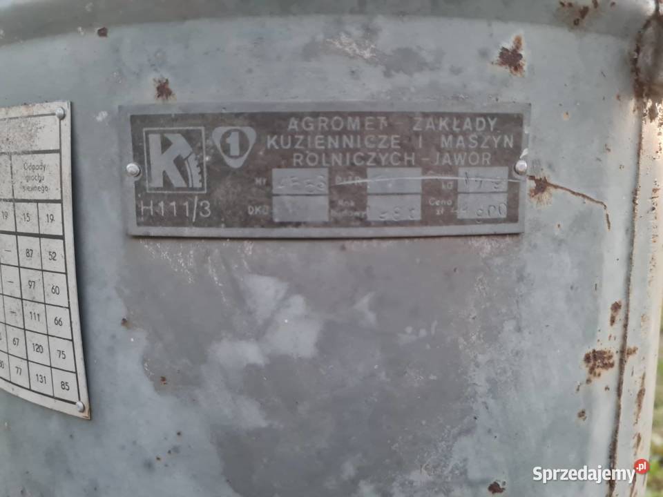 Śrutownik bijakowy Bąk z silnikiem 75kW Stare Grabie