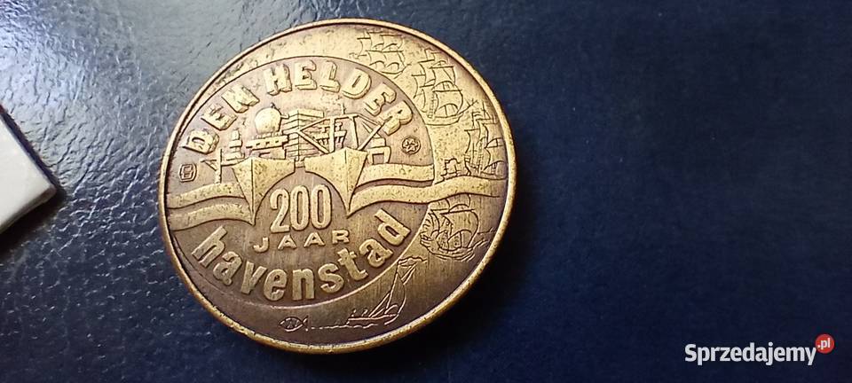 Stare monety Medal Holandia 19 Lesko