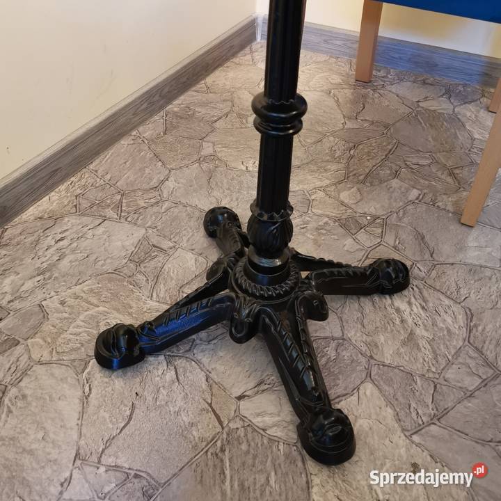 Stoliki dębowe na żeliwnych nogach małe i duże Kępno