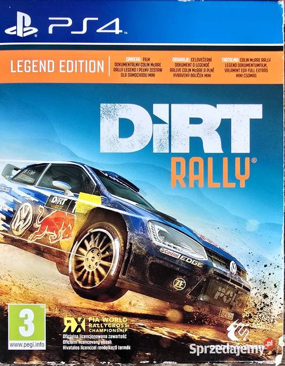 DIRT RALLY LEGEND EDITION PLAYSTATION 4 3+ Kraków