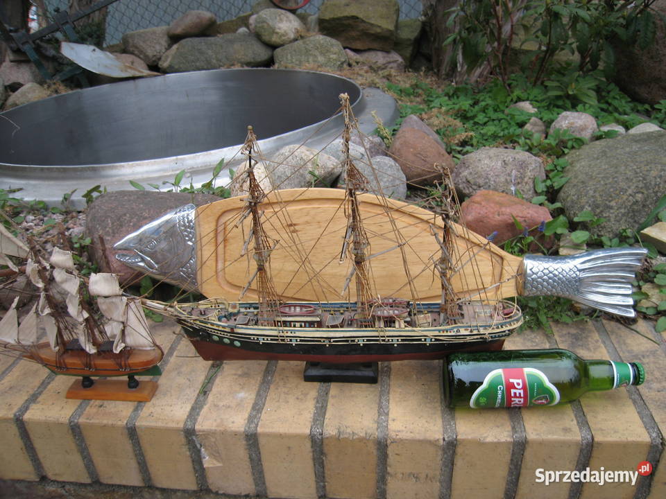 Komplet modeli żaglowców zachodniopomorskie Szczecin