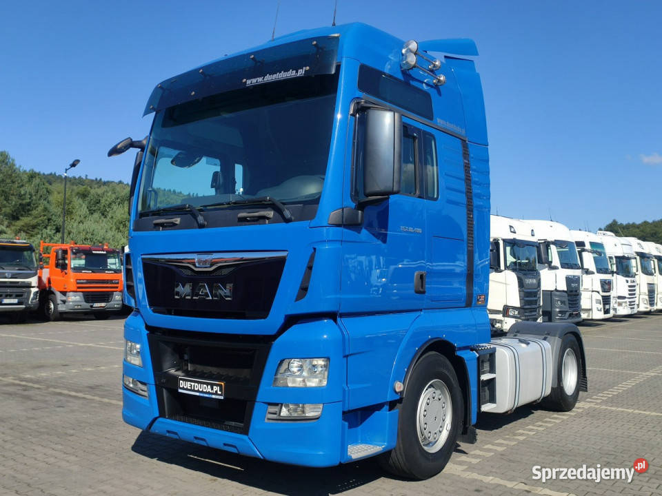 MAN TGX 18480 STANDARD XXL E6 Bogato Wyposażony podgrzewane fotele Widełki