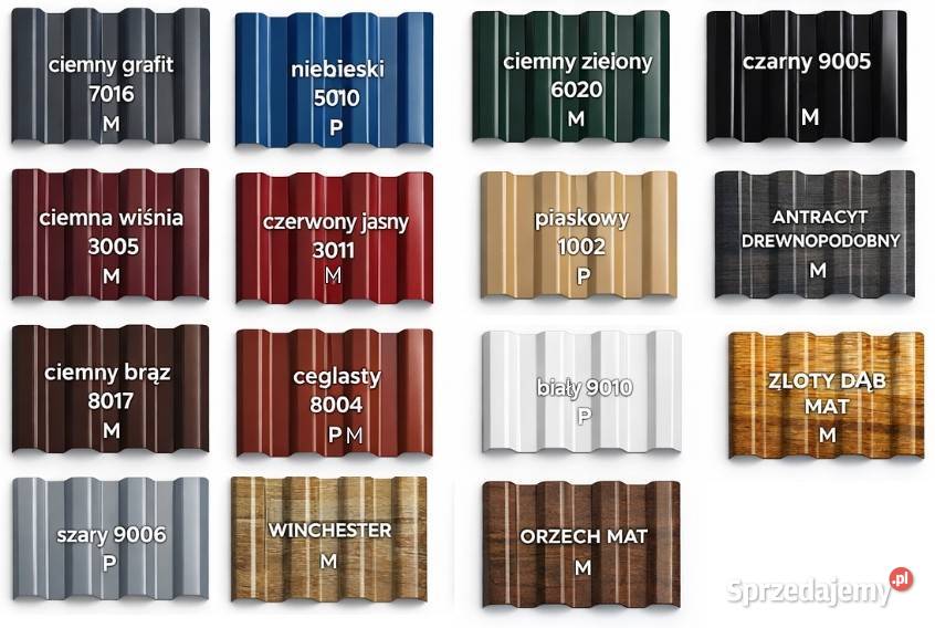 Garaż blaszany 12x6 drewnopodobny Jodłownik