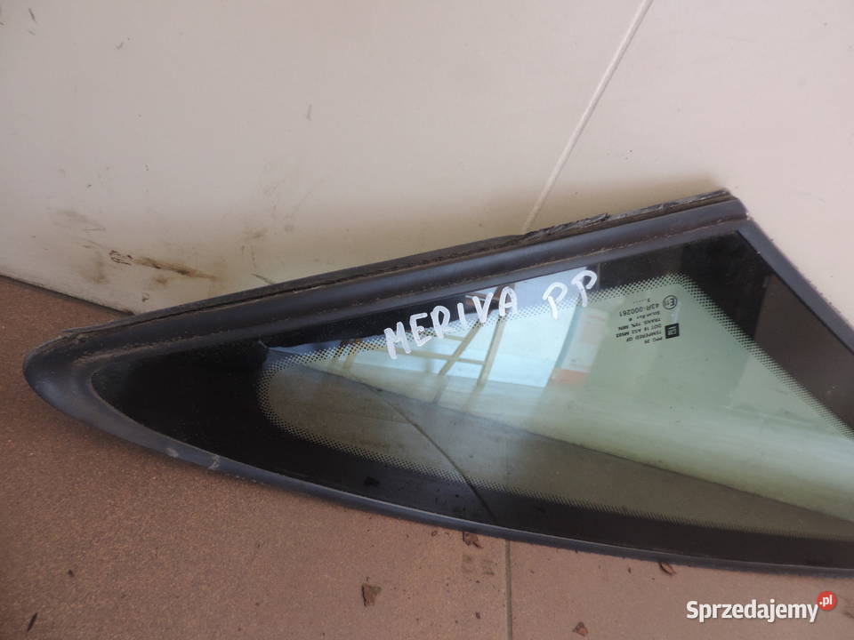 OPEL MERIVA A SZYBA KAROSERYJNA PRAWY PRZÓD Nowy Sącz