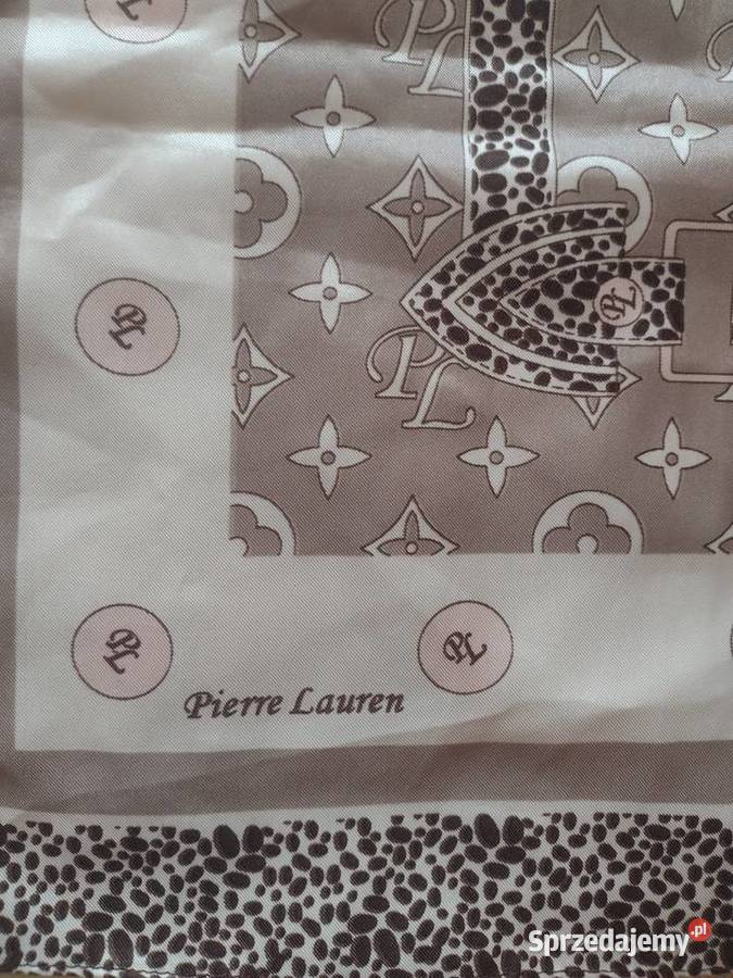 Francuski jedwabny szal biznesowychusta apaszka Kraków