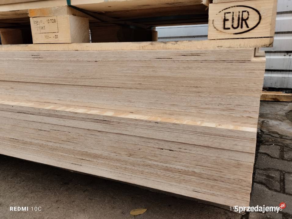 Sklejka liściasta 21mm 1525x1525mm klasa 22 Brzeźno