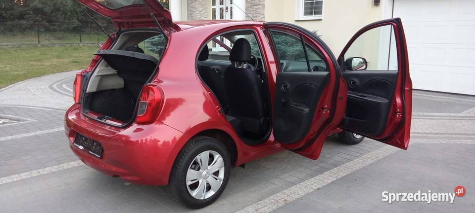 Nissan Micra 2014r 12 benzynka klimatyzacja manualna Kościerzyna