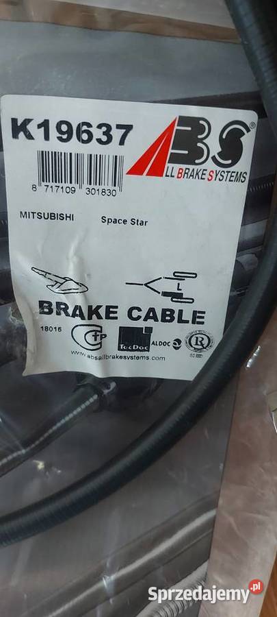 Mitsubishi Space star linka ręcznego hamulca 2 sprzedam