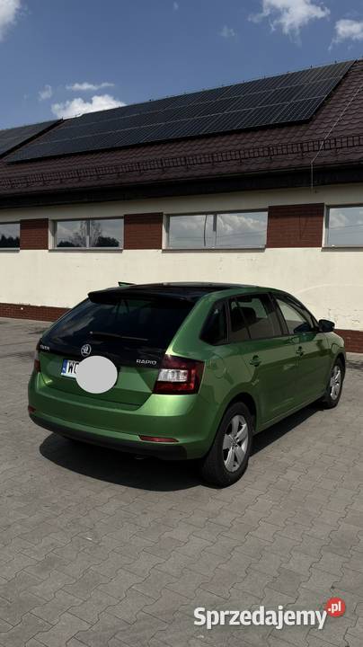 Sprzedam samochód skoda rapid 2015r Rok produkcji 2015 Samochody osobowe Parysów