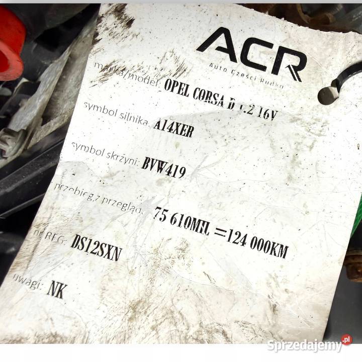 SILNIK A14XER Opel Meriva B Corsa D Astra IV J Chełm