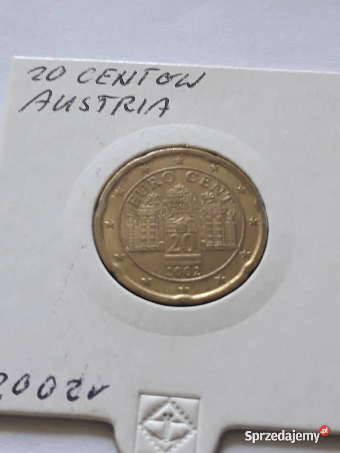20 Eurocentów Austria 200220072009 r Konin sprzedam
