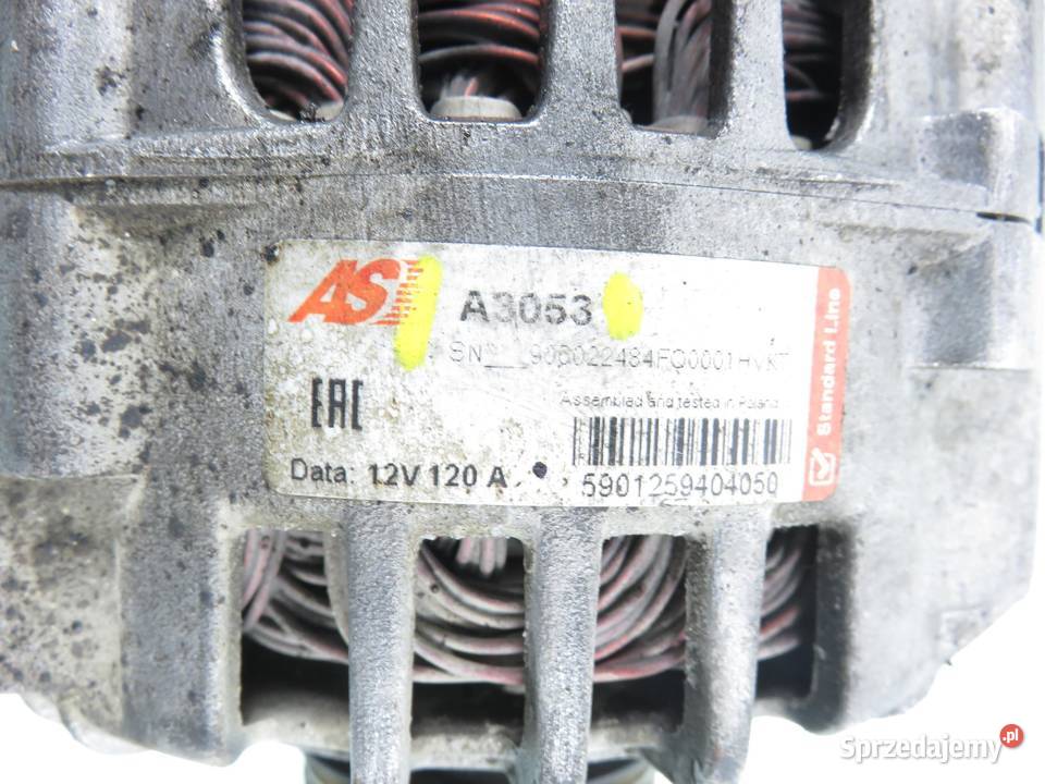 ALTERNATOR FIAT DUCATO II 28 JTD A3053 osobowe Układ elektryczny silnika