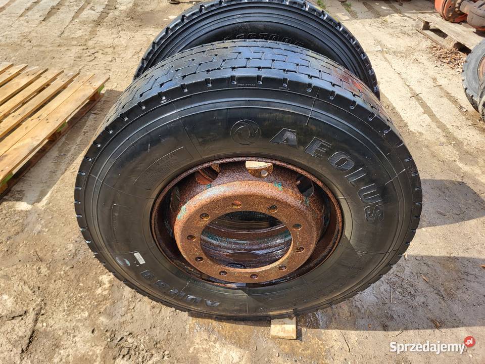 Na sprzedaz 2x koła 31580 R225 Bridgestone Wąbrzeźno
