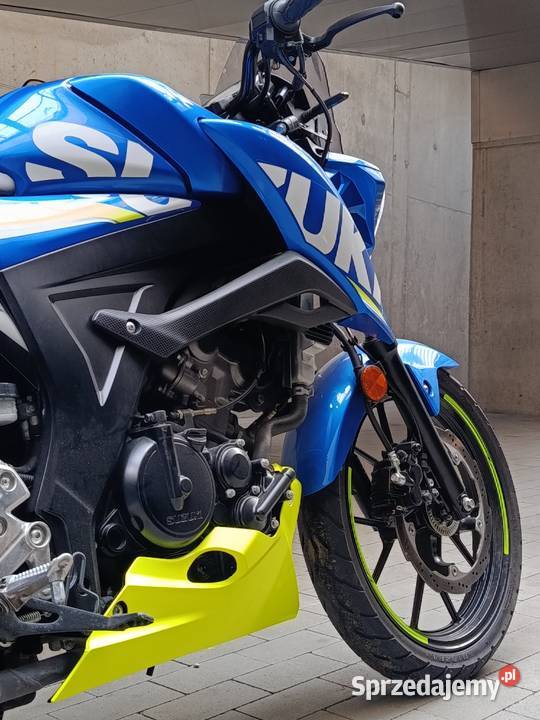 Suzuki GSXS 125 Kat BA1 z Niemiec TRANSPORT Motoryzacja Łódź