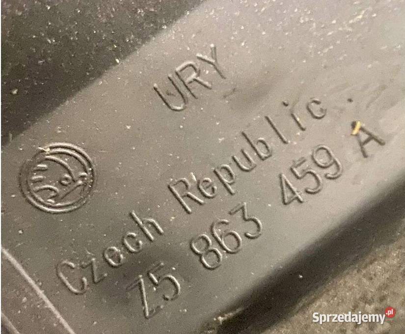 Osłona nakładka progu bagażnika Skoda OE Chełm