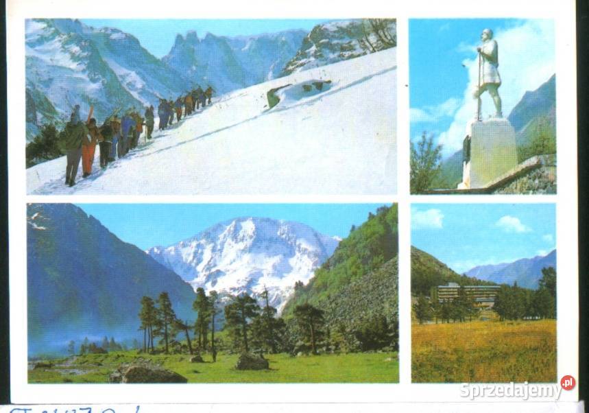 Kart poczt Abchazja wąwóz widoki Gliwice