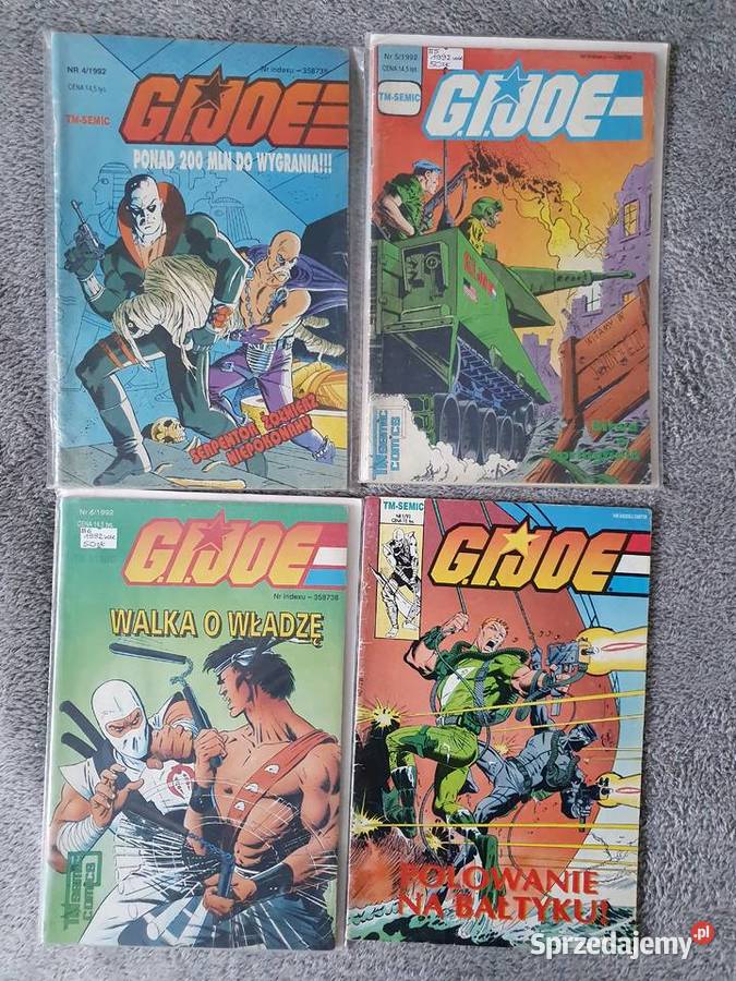 G I Joe wydawnictwo TmSemic zestaw 21 komiksów Komiksy Gdynia