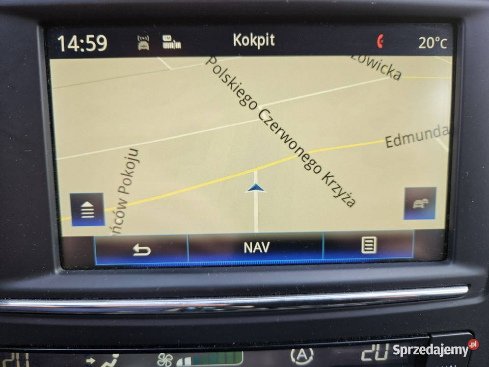 Renault Kadjar 1 właściciel Krajowy Serwis ASO lakier metallic Ruda Śląska