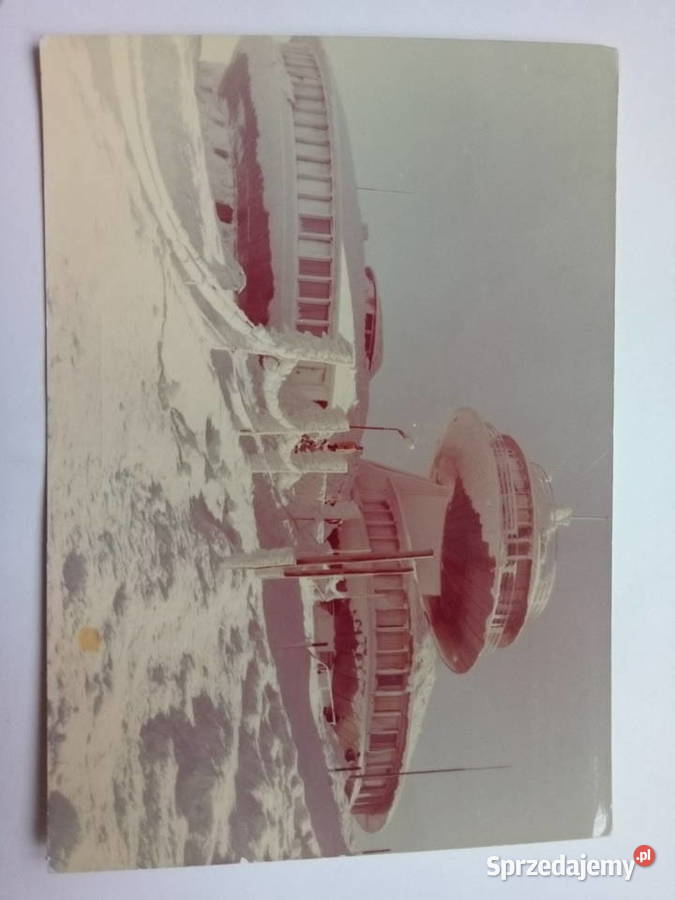 Pocztówka Śnieżka Obserwatorium 1978r NOWA Dąbrowa Górnicza