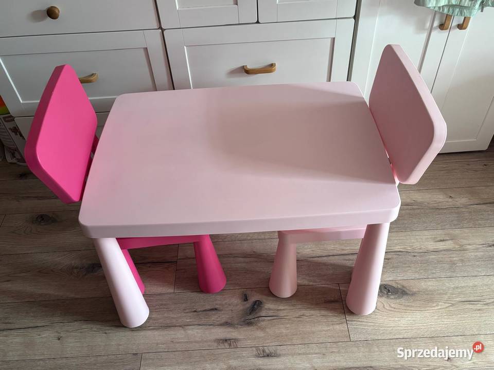 Stolik mamut ikea krzesła dolnośląskie Wrocław