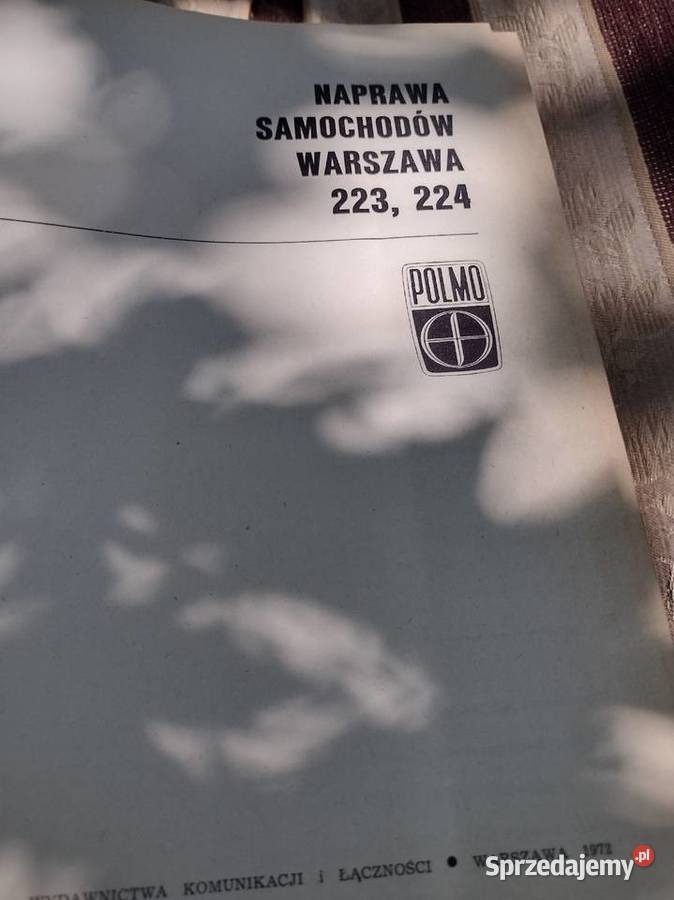 Warszawa 223224 książka napraworginal Pozostałe Częstochowa