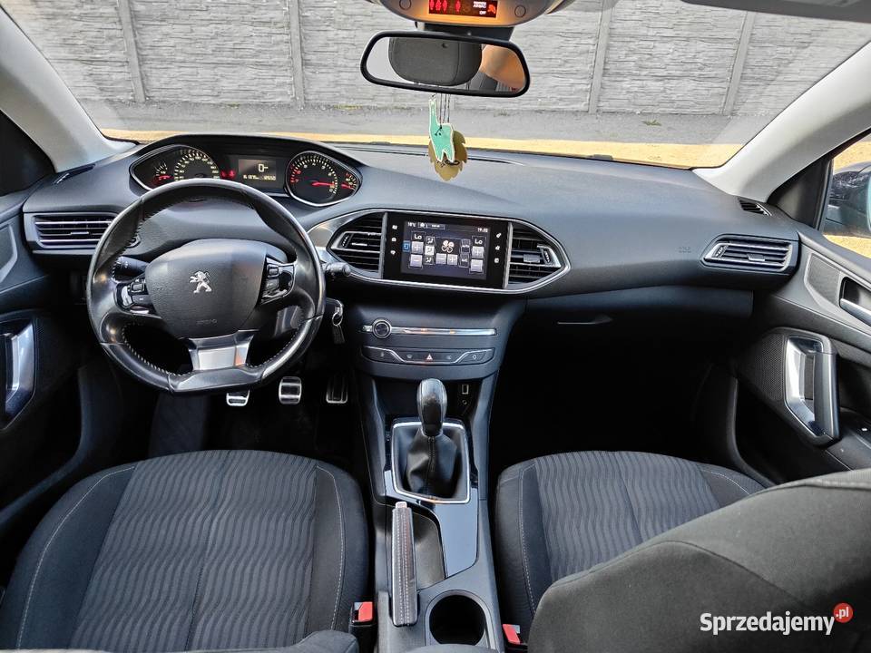 Peugeot 308 t9 2014r 12 benzyna klima tempomat elektryczne lusterka Łąkociny