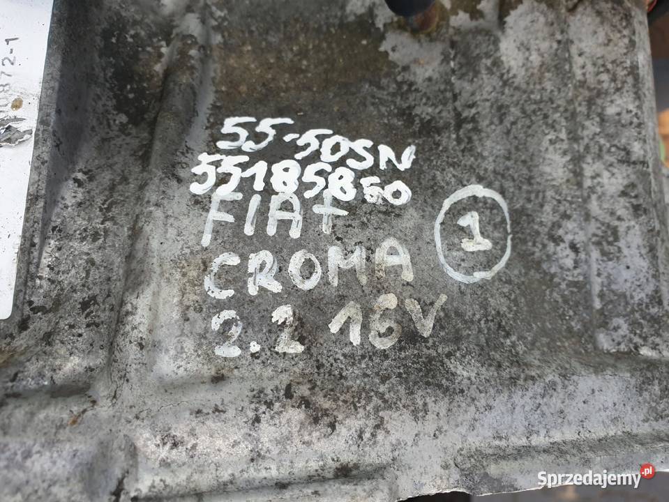 Fiat Croma II 22 16V SKRZYNIA BIEGÓW 5550SN osobowe Układ napędowy Janów