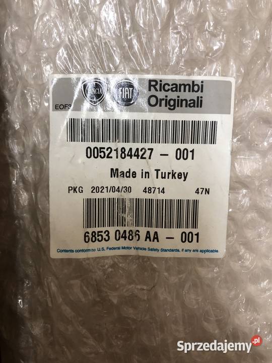 52184427 przednie ramię wycieraczki rh FIAT TIPO