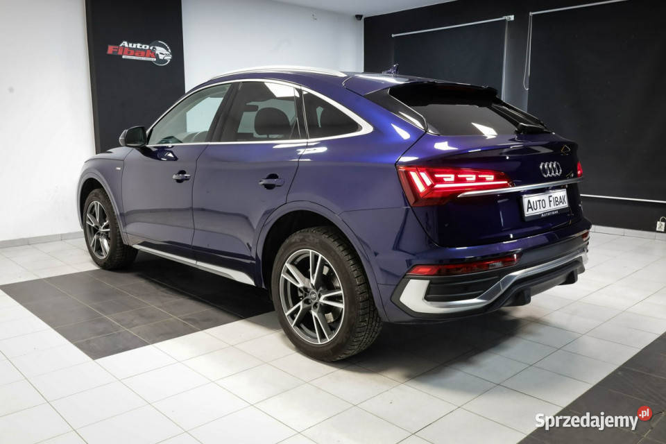 Audi Q5 Sportback QuattroSLineSalon PolskaI tempomat Q5 Konstantynów Łódzki