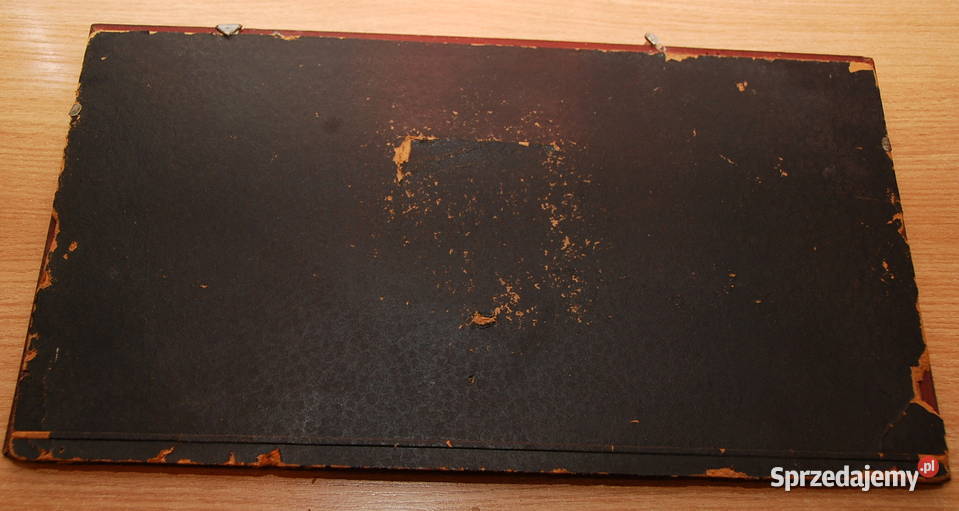 Piękna zabytkowa stara ramka z obrazem Secesja Warszawa