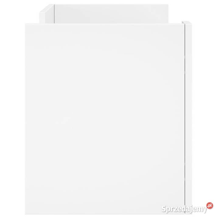 Szafka pod TV biała 80x35x40 materiał Warszawa