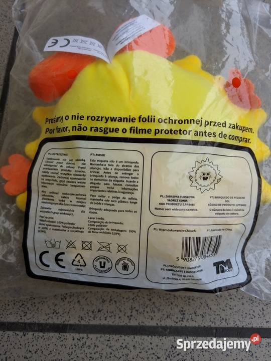 Biedronka Maskotki Drzewo Oranżada Słoneczko Jeż