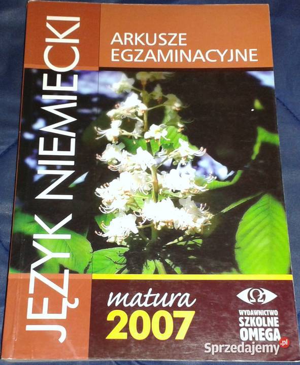 Język niemiecki Arkusze egzaminacyjne Matura Chełm sprzedam