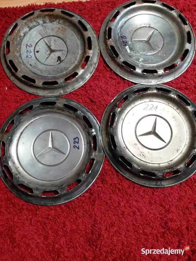 Kołpaki chrom Mercedes 123116126Oryginały 223 Gorzów Wielkopolski