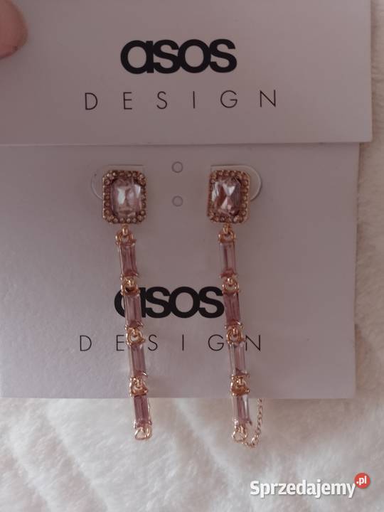 ASOS Długie Bogato zdobione kolczyki z Londynu
