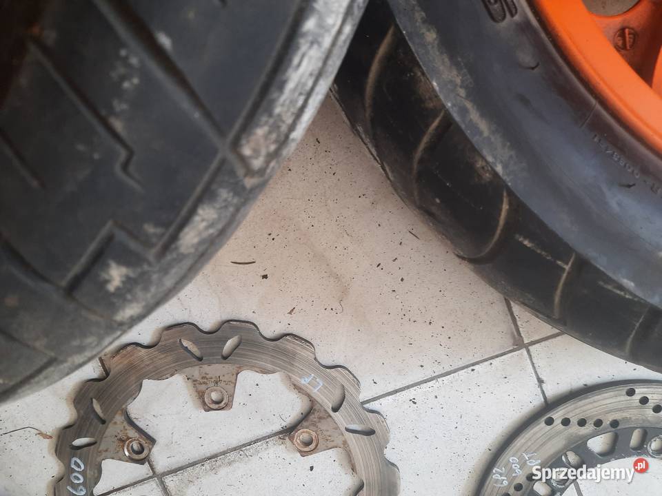 Koła 16 dwa komplety hamulce ośki Kawasaki gpz Części motocyklowe Jelenia Góra