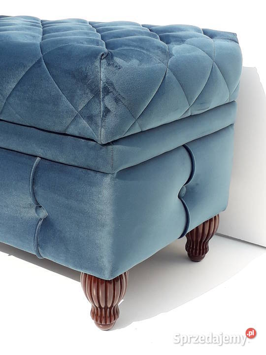 PUFA Victoria PUF ŁAWKA SKRZYNIA PIKOWANA 80cm wielkopolskie Poznań sprzedam