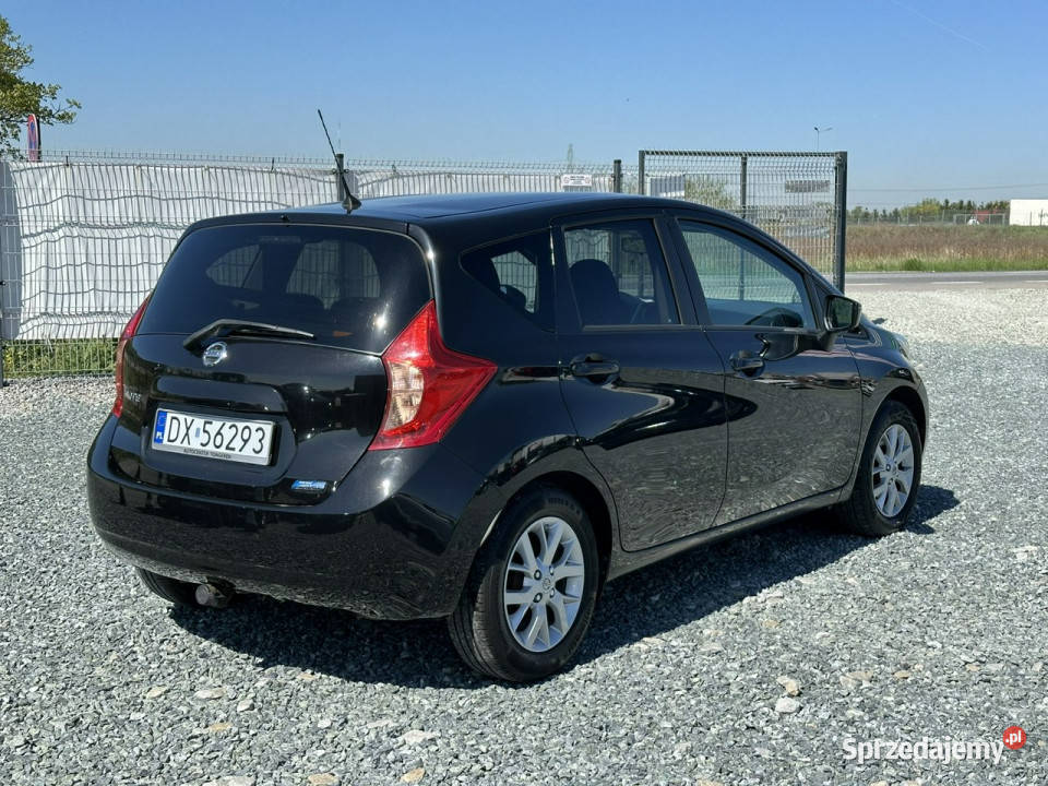 Nissan Note 15 dci 90 2015r tempomat bluetooth kurtyny powietrzne dolnośląskie