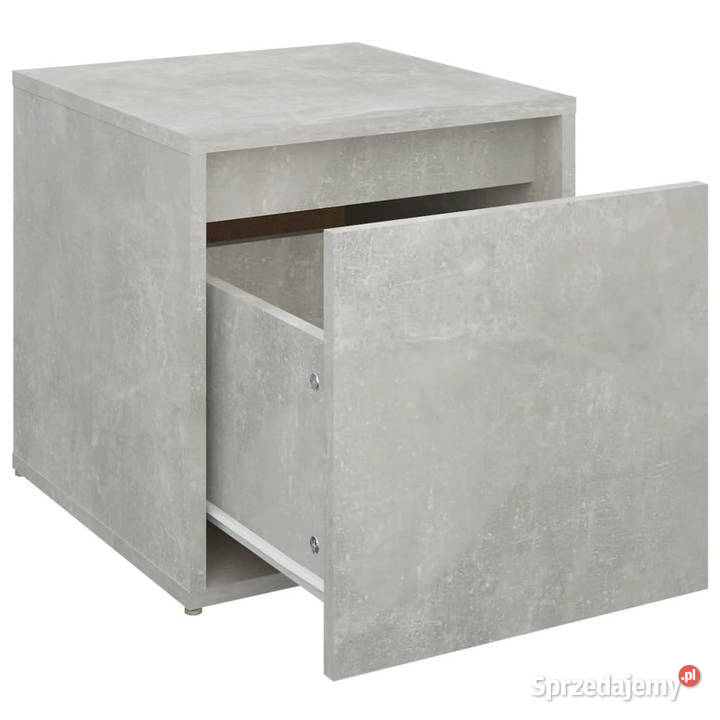 Puf z szufladą betonowy szary 405x40x40 WM808778 Warszawa
