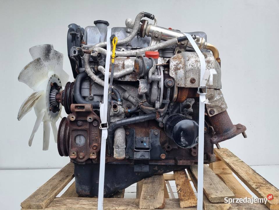 SILNIK KOMPLET Mazda B2500 25 TD 109 9806r WL Rudka