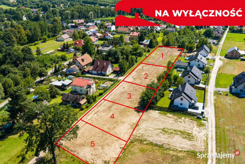 Działka w Woli Rzędzińskiej budowlana małopolskie Wola Rzędzińska