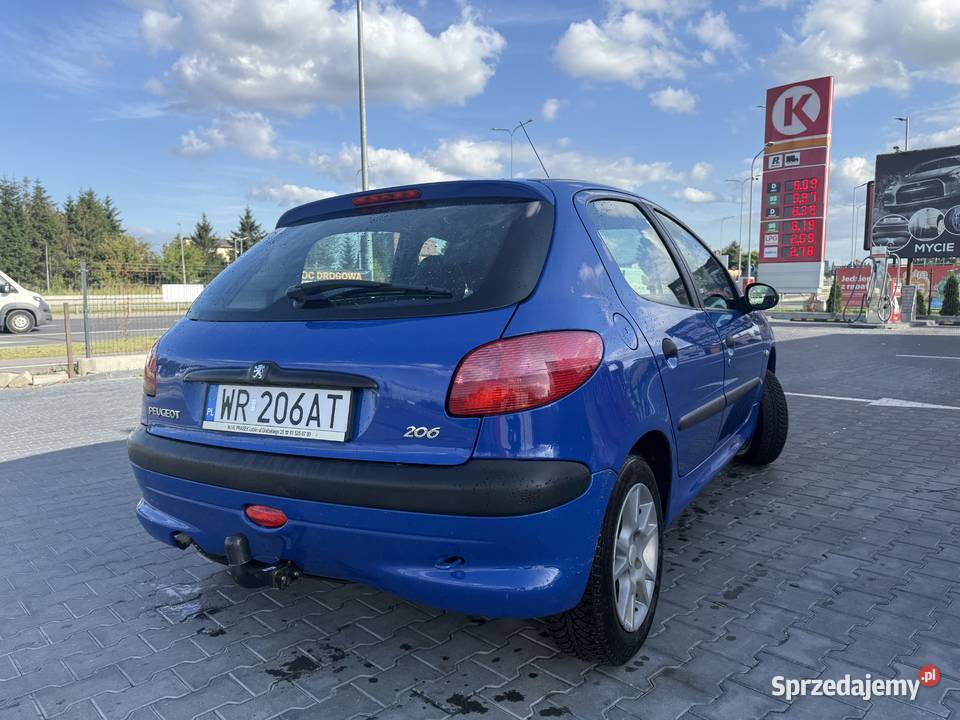 PEUGEOT 206 11 60 SALON POLSKA ORYGINALNY Radom sprzedam