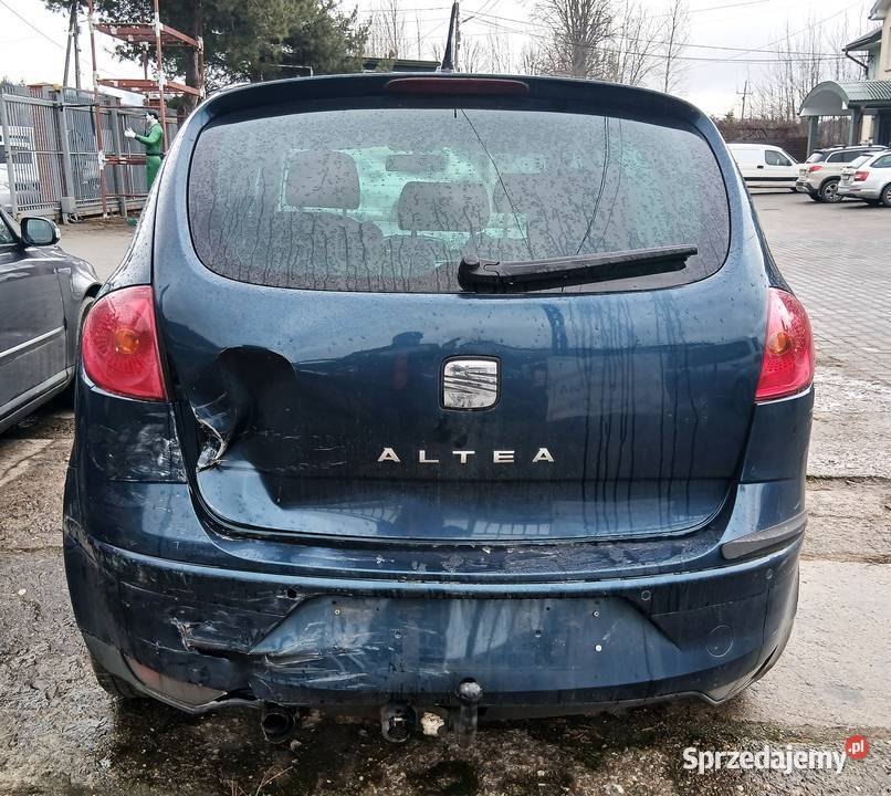 Seat Altea 19 TDI z 2007 roku Rok produkcji 2007 Busko-Zdrój