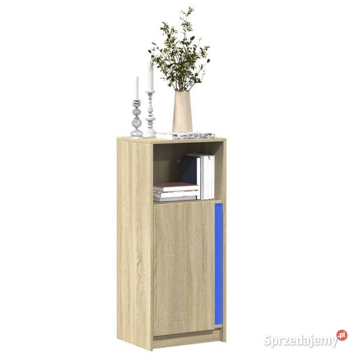 Szafka z LED dąb sonoma 425x34x100 WM852154 Warszawa