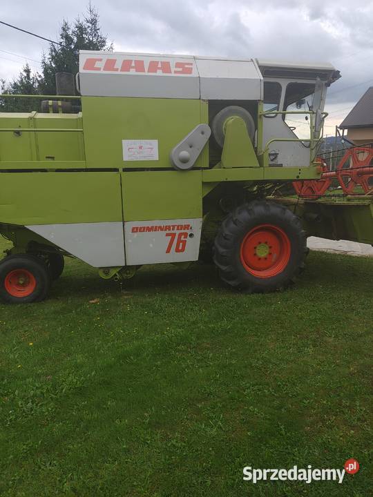 Sprzedam kombajn zbożowy Clas Dominator76 sprzedam